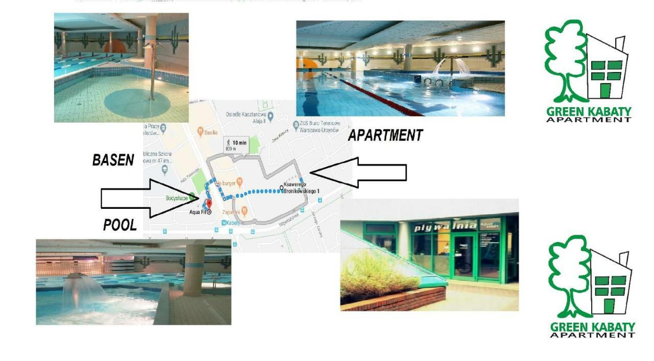 Green Kabaty Apartment 3 Warsaw Ngoại thất bức ảnh